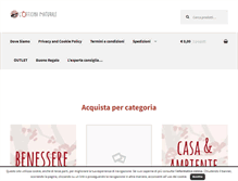 Tablet Screenshot of lofficinaturale.com
